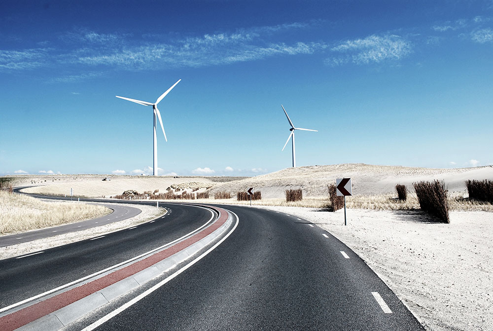 wind turbines