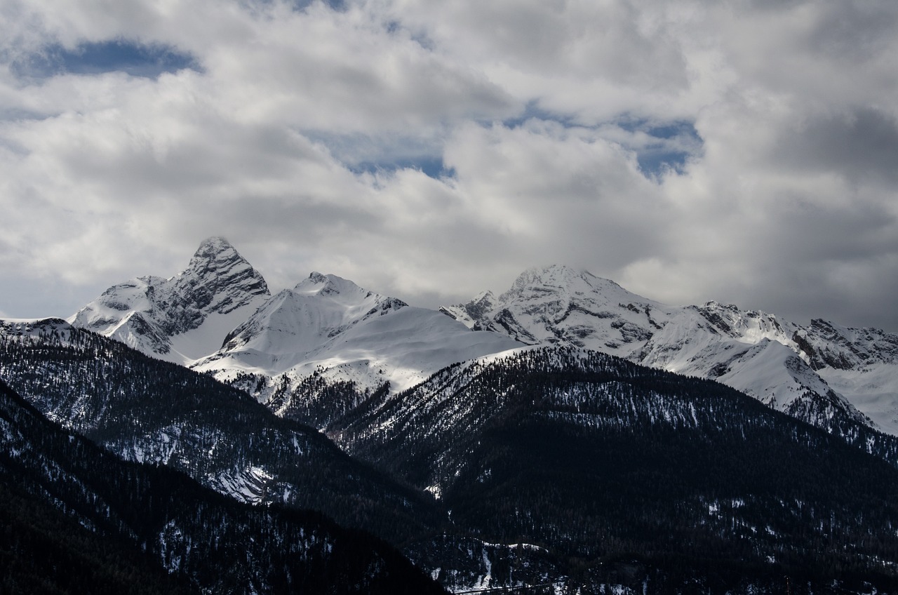 Davos Moutains view - Alps