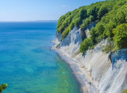 Germany, Ruegen, chalk cliff at Jasmund National Park