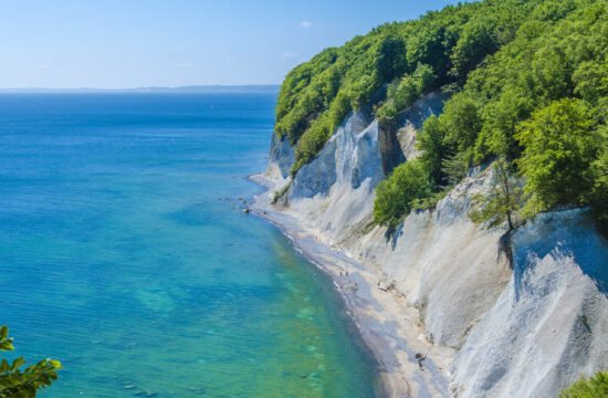 Germany, Ruegen, chalk cliff at Jasmund National Park